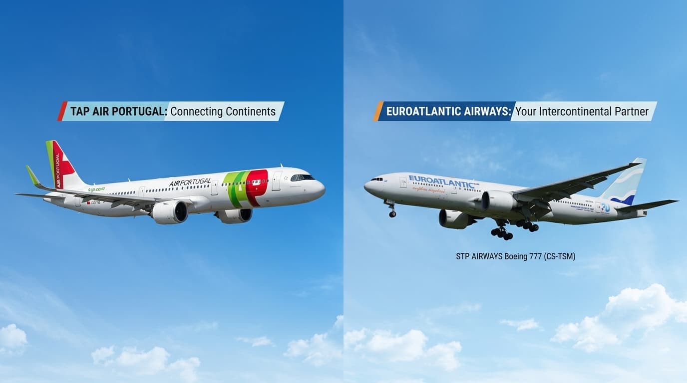 TAP ou STP Airways: Que Companhia Escolher para Voar para São Tomé